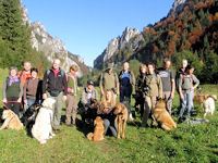 Hundewanderung in der Slowakei